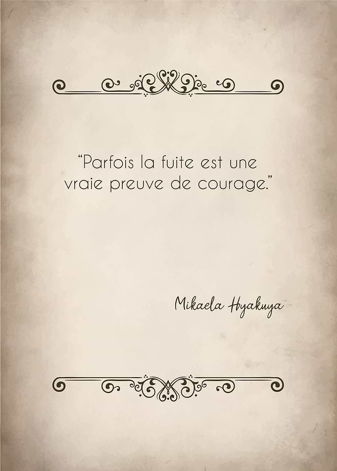 Courage Quote by Mikaela Hyakuya