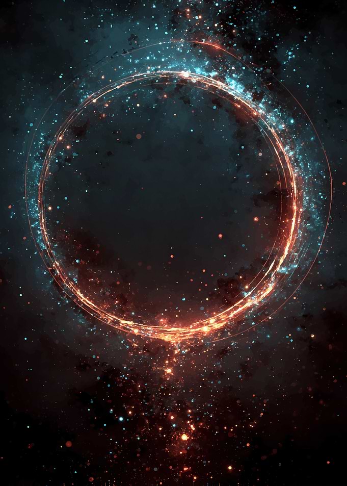 Abstract Circle in Space