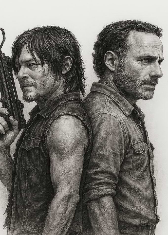 The Walking Dead: Rick and Daryl