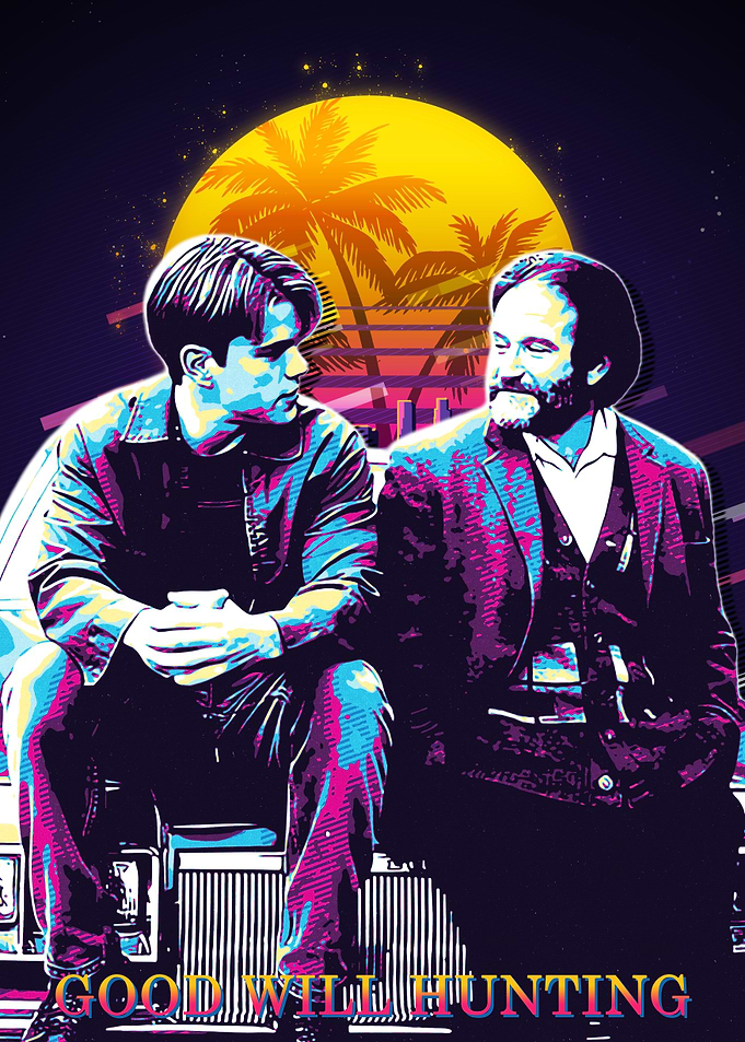 Good Will Hunting Retro Art
