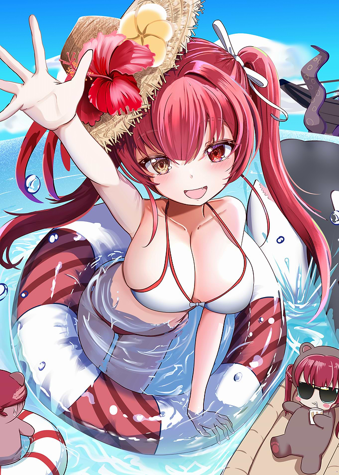 Anime Girl Summer Fun
