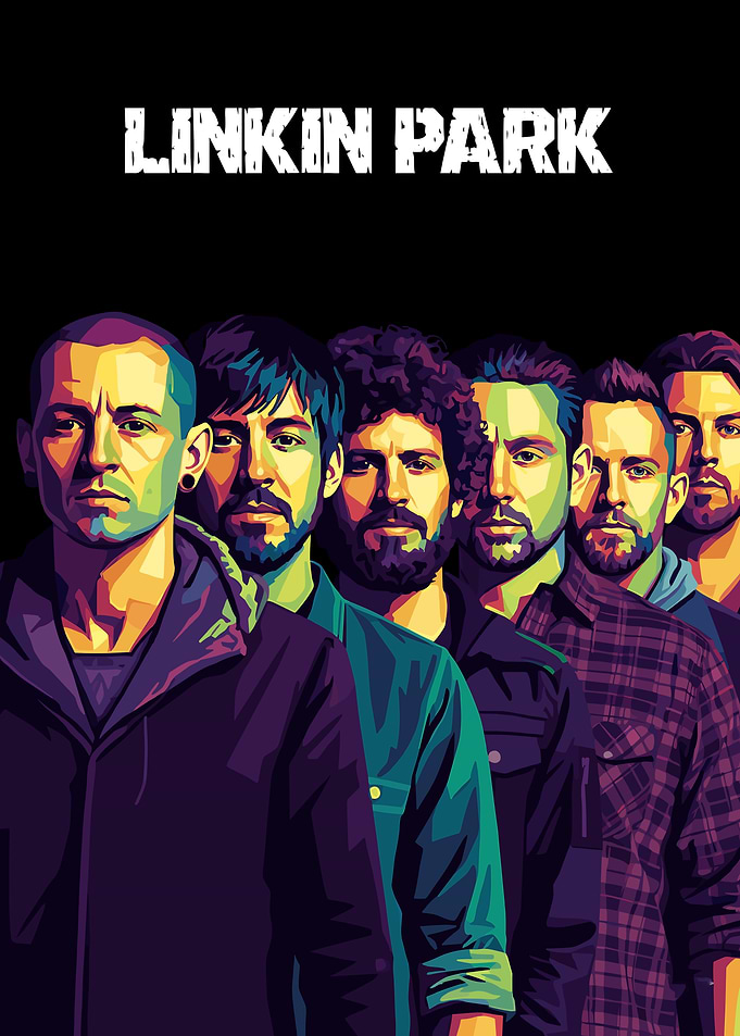 Linkin Park Band Portrait