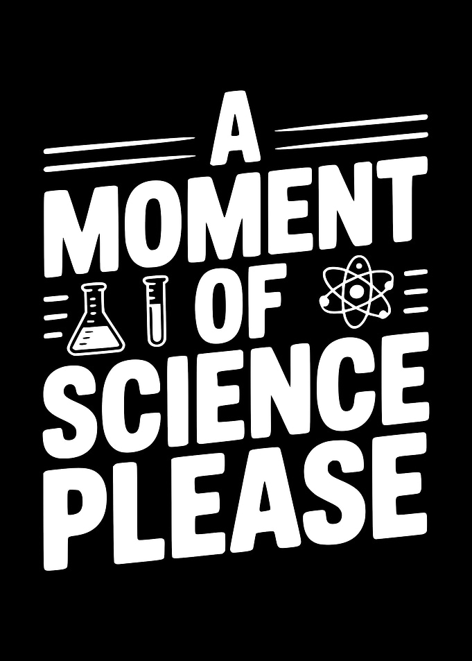 A Moment of Science Please