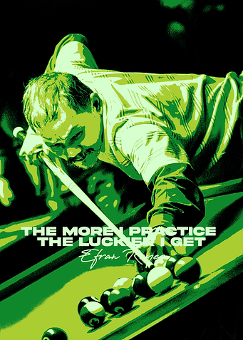 Efren Reyes Pool Poster