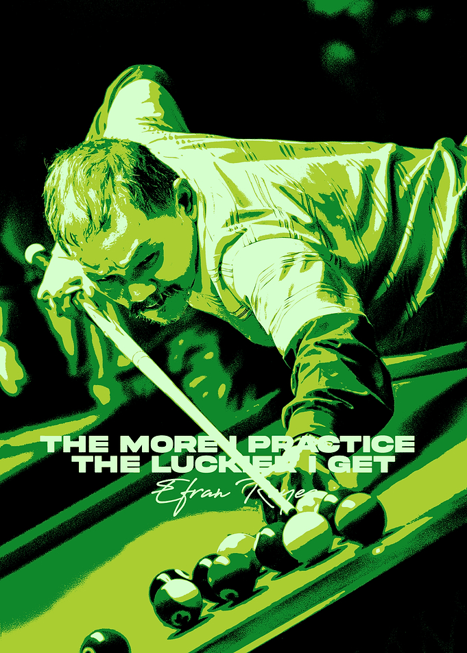 Efren Reyes Pool Poster