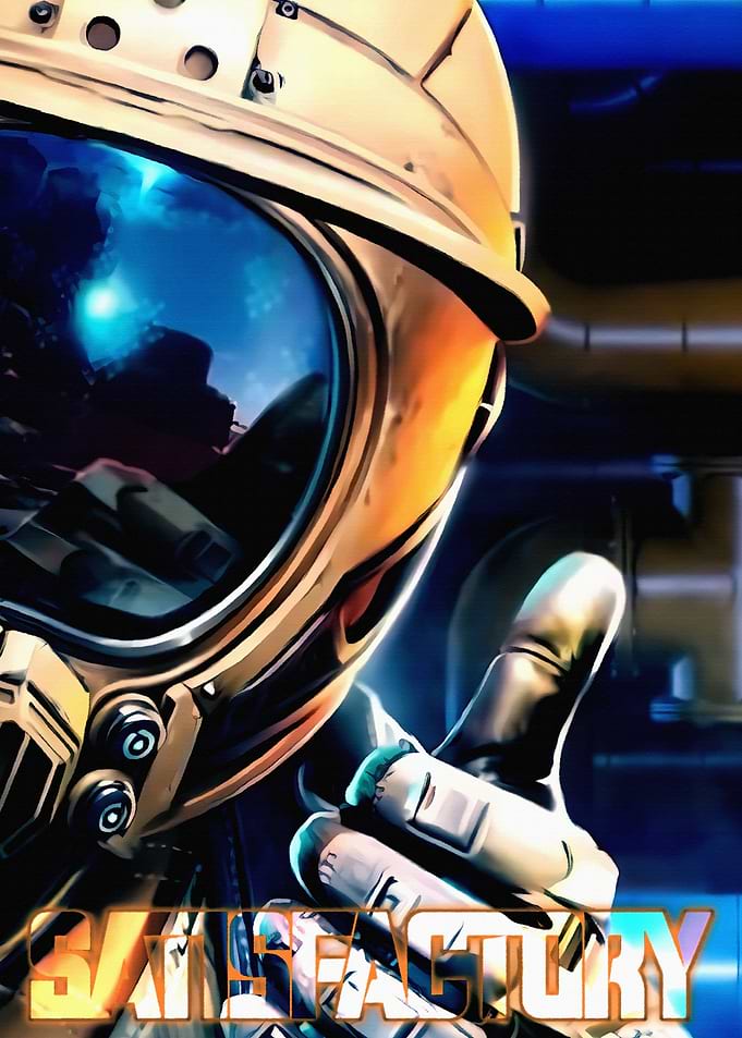 Satisfactory Game Character Portrait