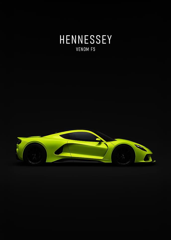 Hennessey Venom F5 Neon Green