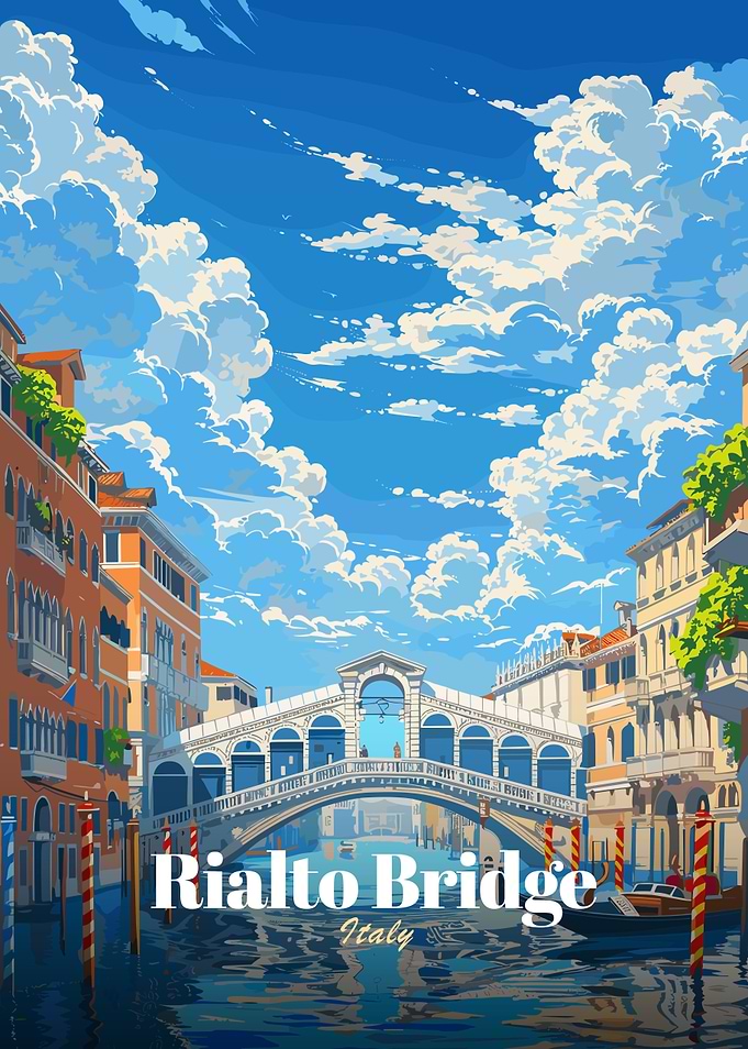 Rialto Bridge, Venice, Italy