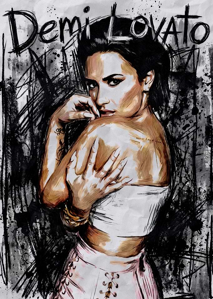 Demi Lovato Portrait