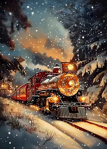 Winter Train Ride