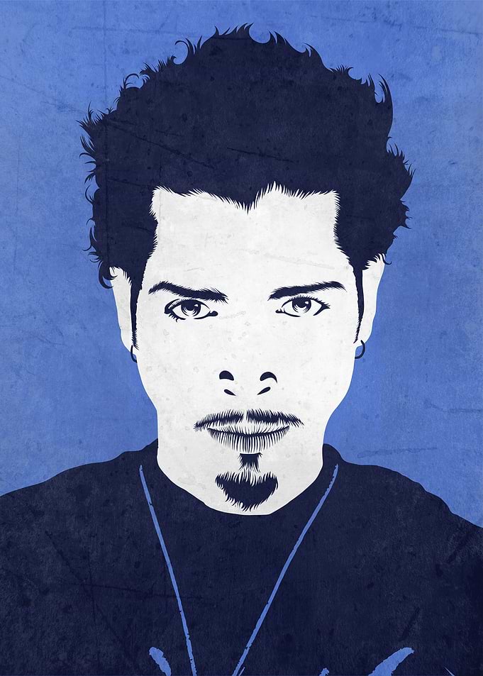 Chris Cornell Portrait Art