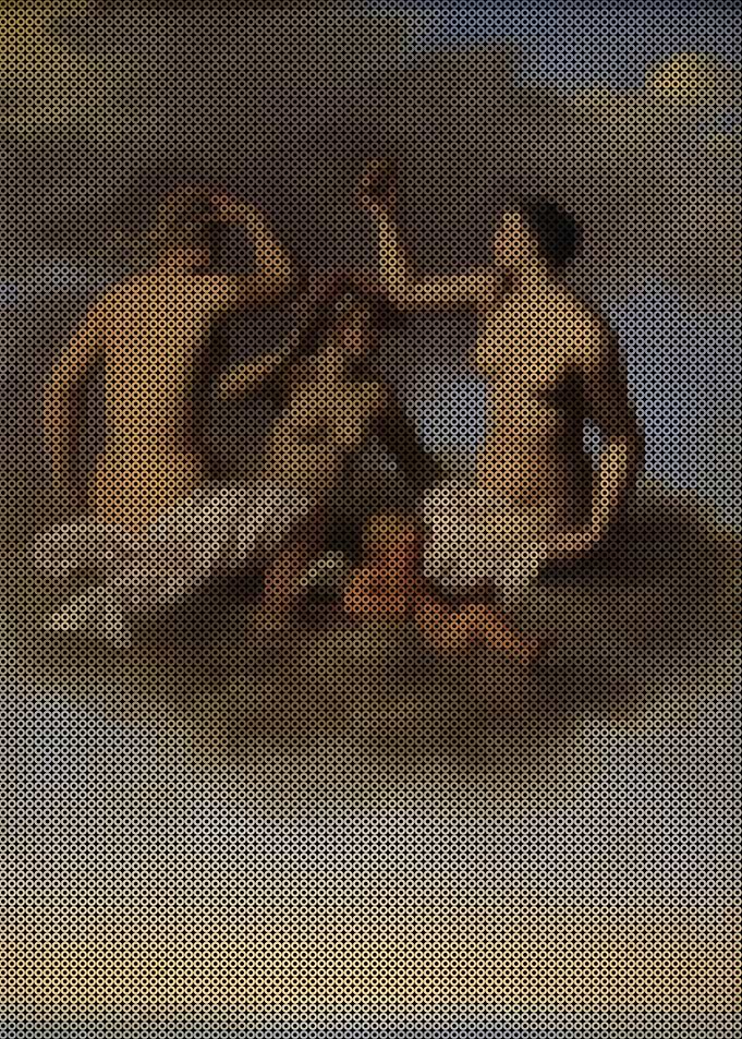 Juno, Minerva and Venus with Cupid
