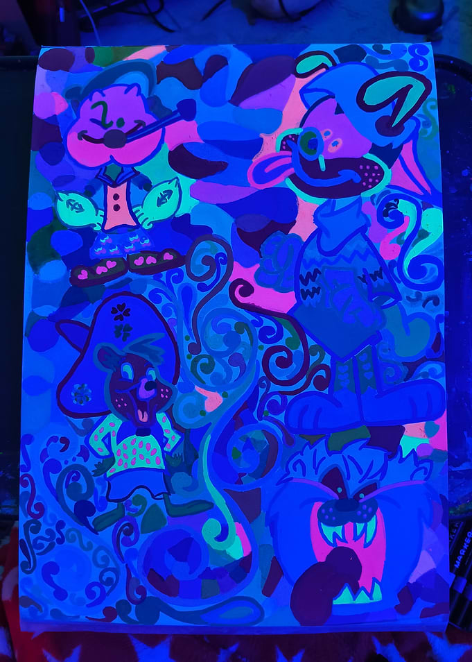 Neon Mischief: UV Wonderland