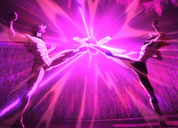 Okarun and Evil Eye's Power Clash