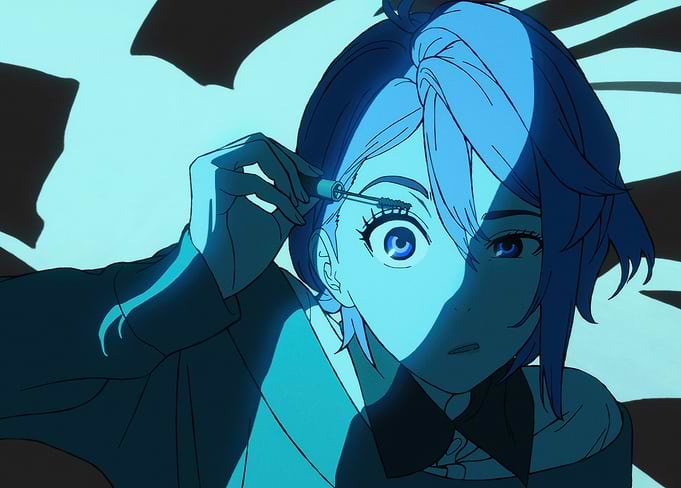 Blue Gaze, Focused Reflection