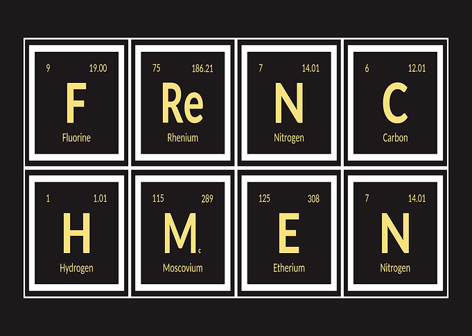 Frenchmen Periodic Table Elements