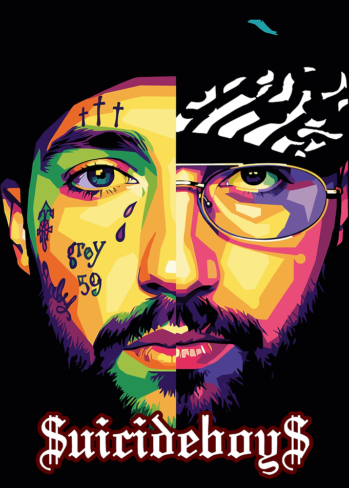 Suicideboys Portrait Pop Art