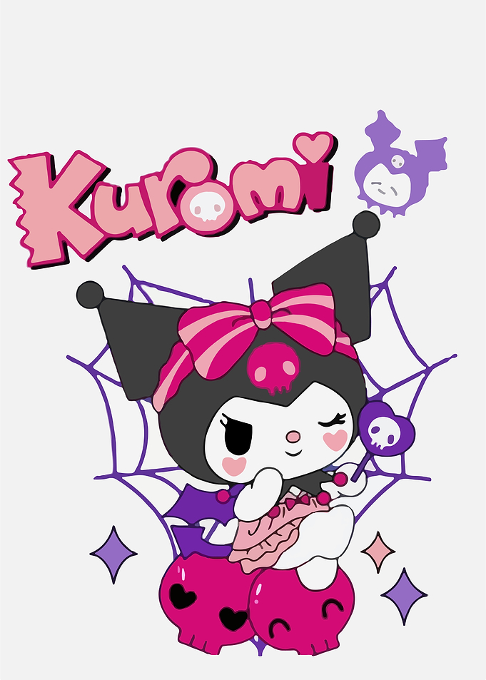 Kuromi Character Illustration