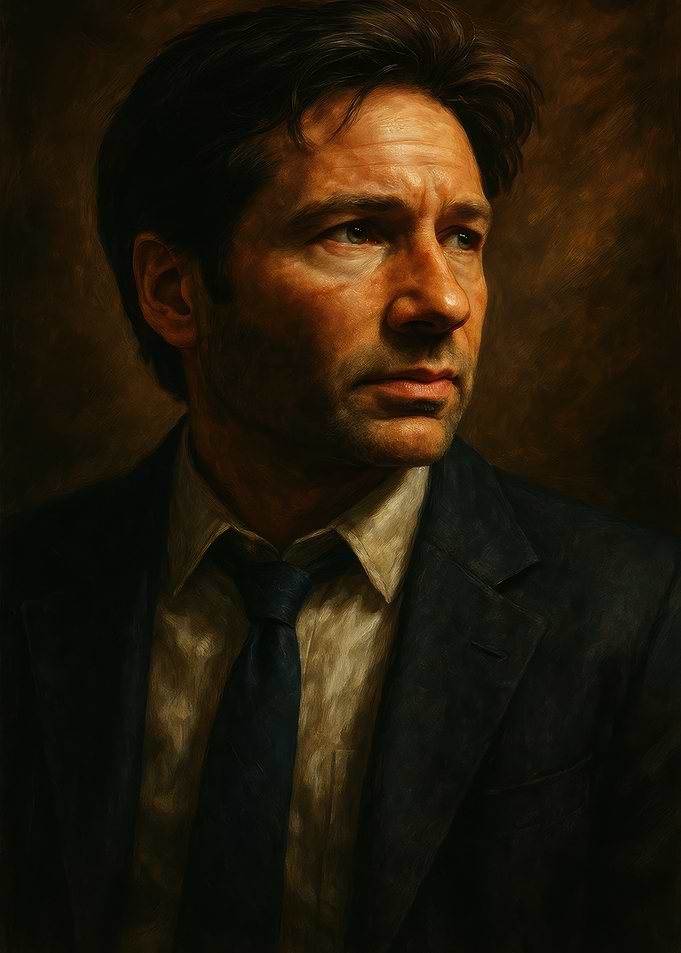Fox Mulder Portrait