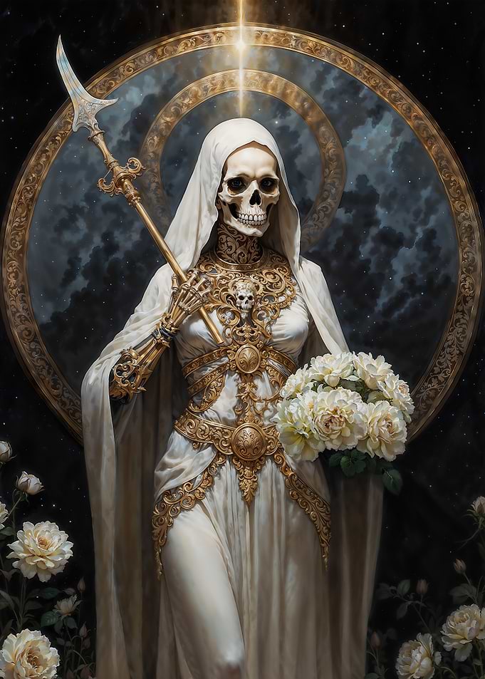 Goddess of the Inevitable Santa Muerte