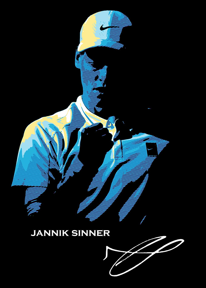 Jannik Sinner Portrait