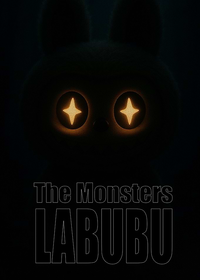The Monsters LABUBU Dark Poster