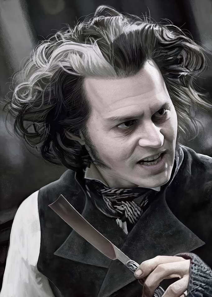 Sweeney Todd Portrait