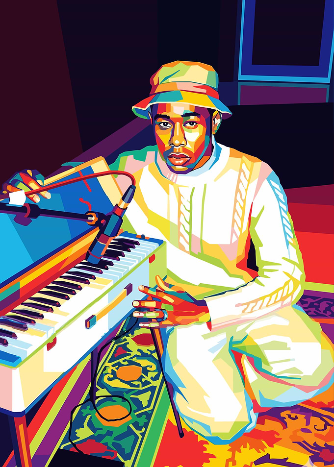 Tyler, the Creator, Playing Keyboard