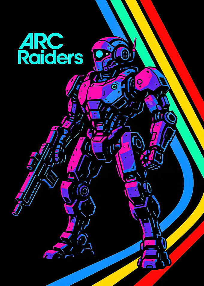 Arc Raiders Robot Neon
