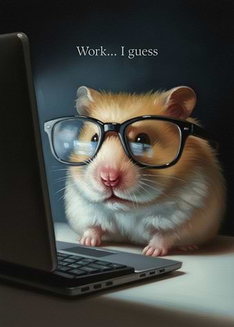 Hamster at Work... I guess