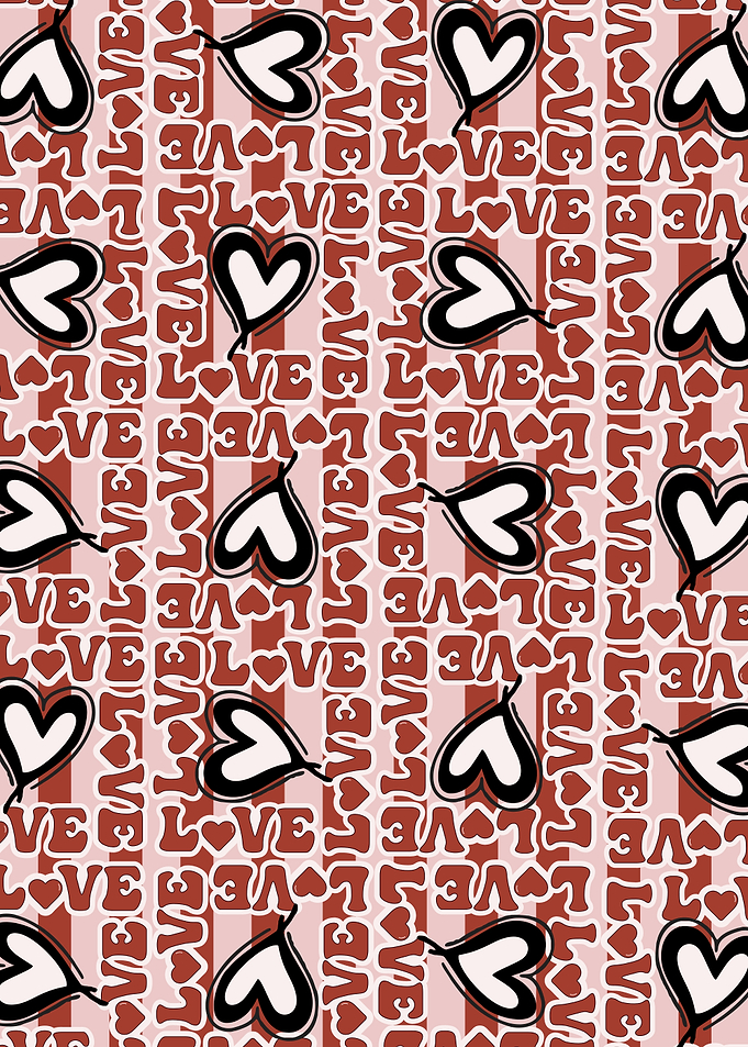 Love Hearts Pattern