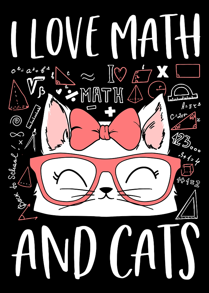 I Love Math and Cats