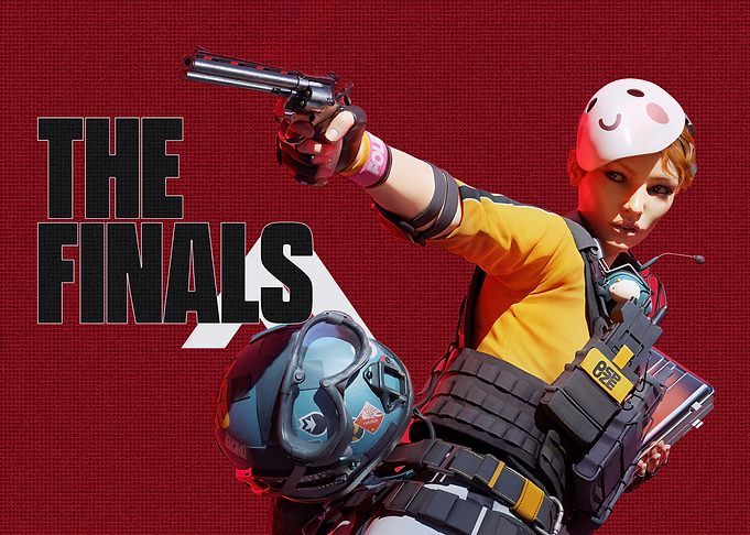 The Finals Game Character with Gun