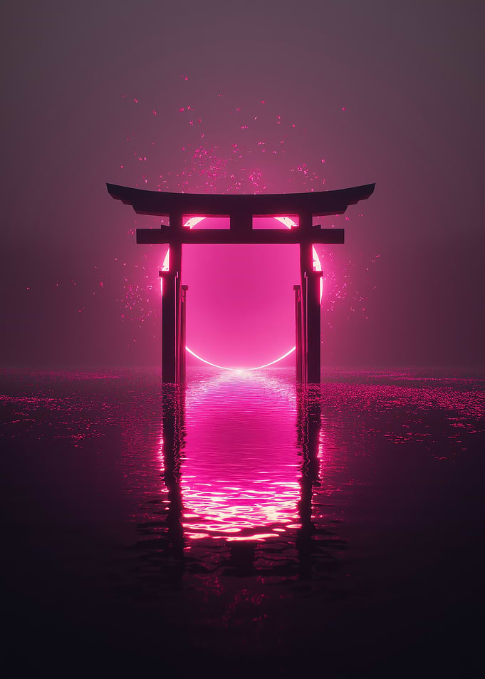 Neon Torii Gate