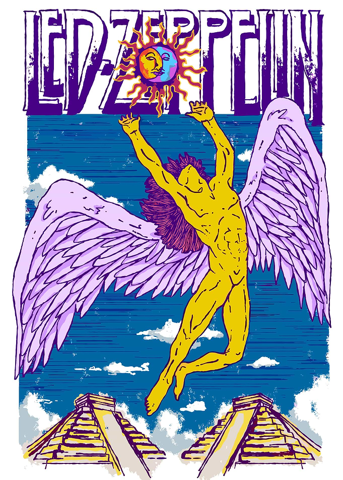 Led Zeppelin Art