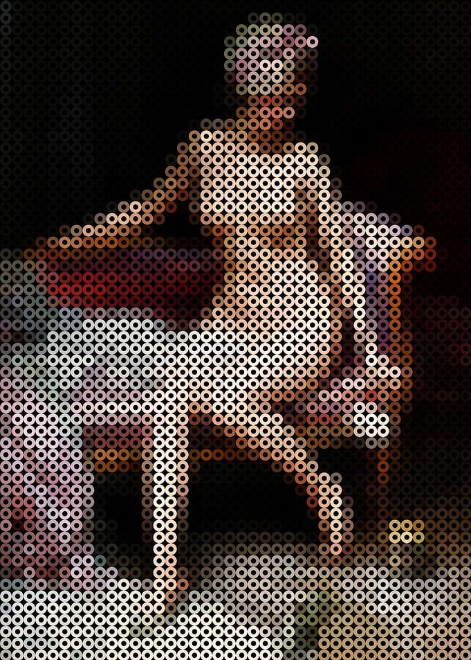 Después del baño (desnudo de mujer)