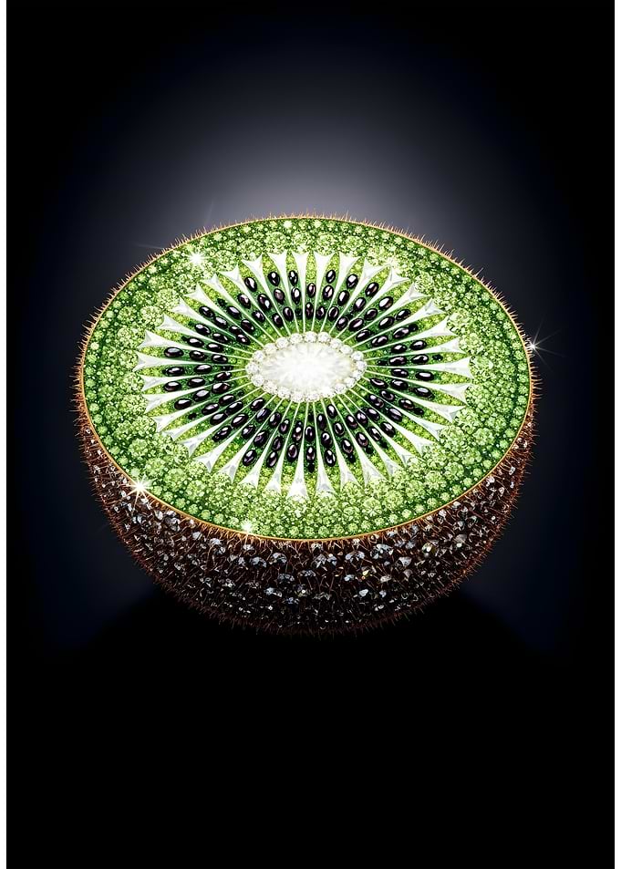 Jeweled Kiwi Slice