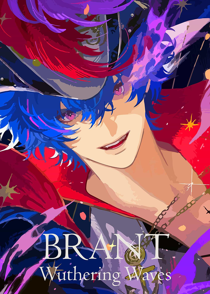 Brant Wuthering Waves Anime Character Portrait