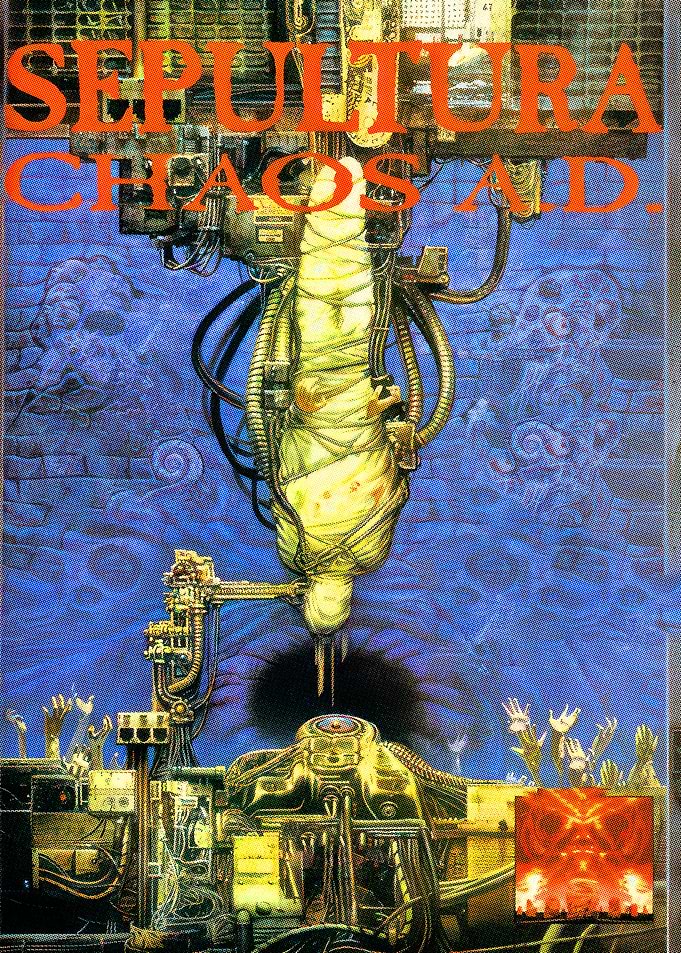 Sepultura Chaos A.D. Album Cover Art