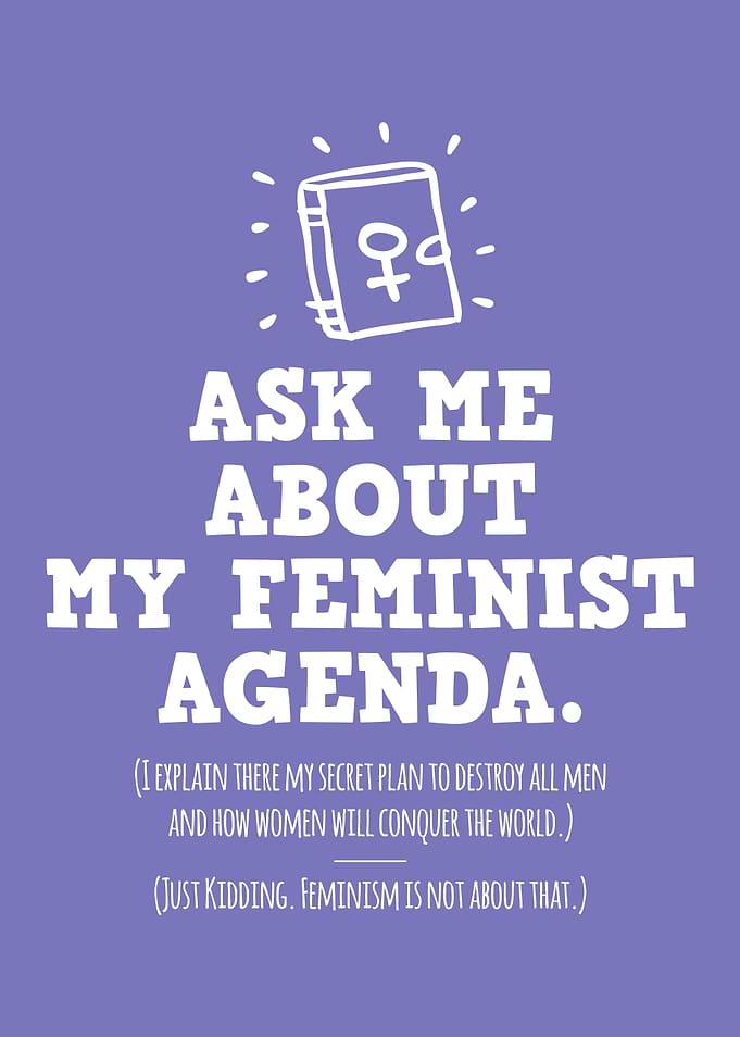 Feminist Agenda Book Cover Design
