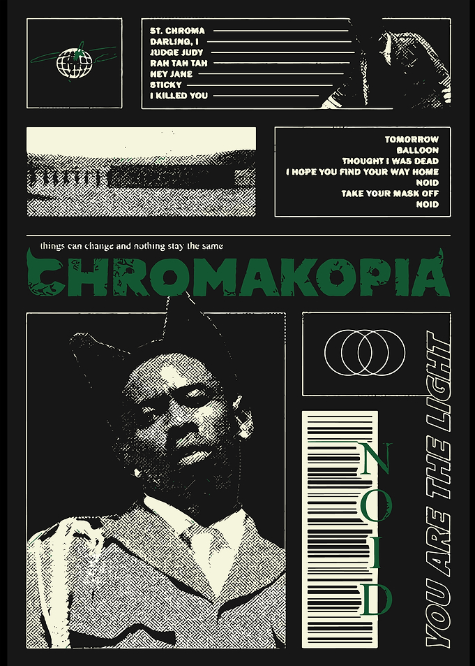 Tyler te creator : Chromakopia Album Cover