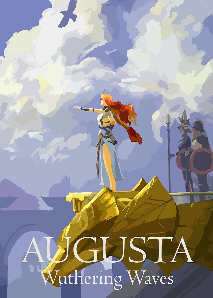 Augusta: Wuthering Waves Artwork