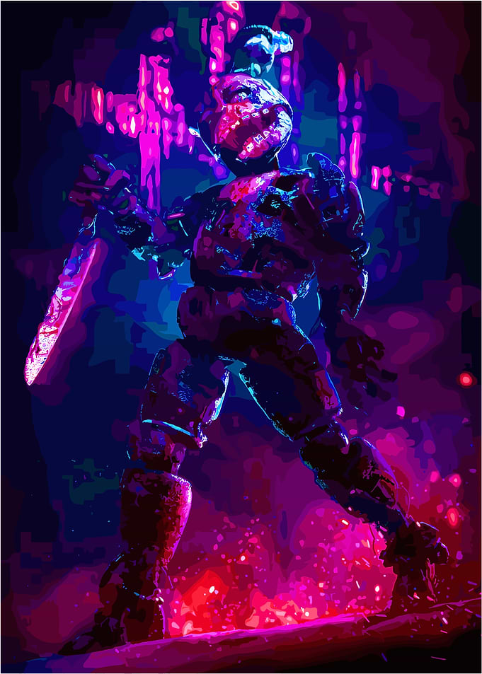 Animatronic Rabbit with Knife