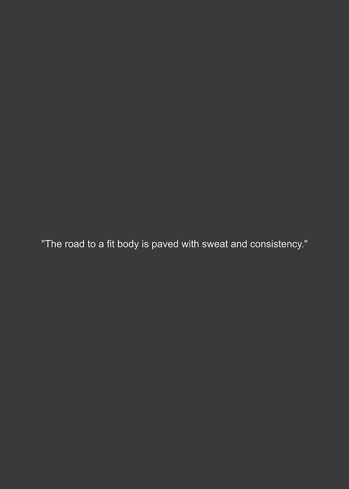Fitness Motivation Quote