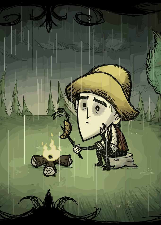 Don't Starve: Wilson in the Rain