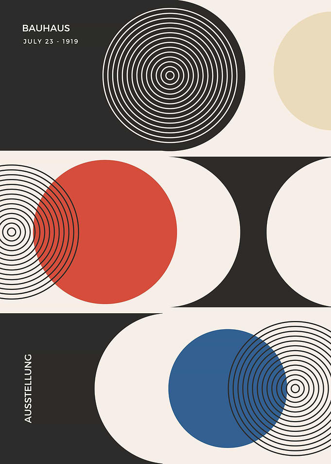 Bauhaus Exhibition Poster, July 23, 1919