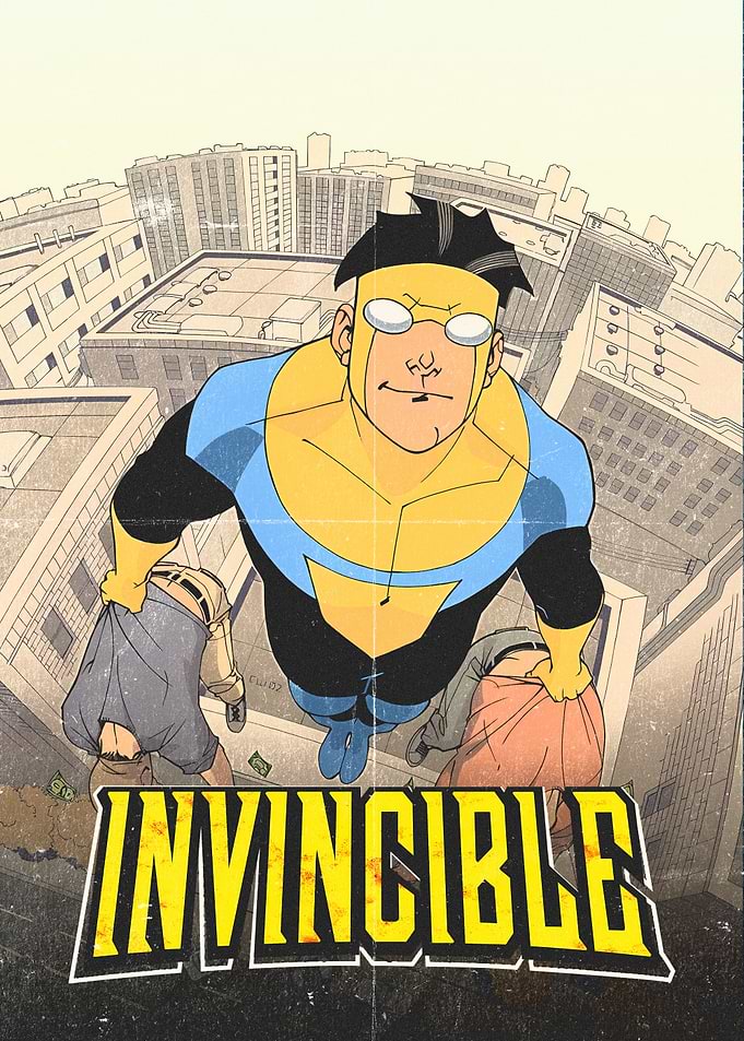 Invincible Comic Book Cover Art