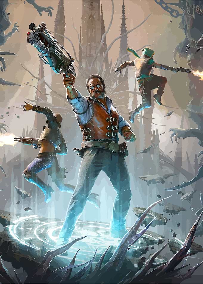 Painkiller Steampunk Hunter Action Scene