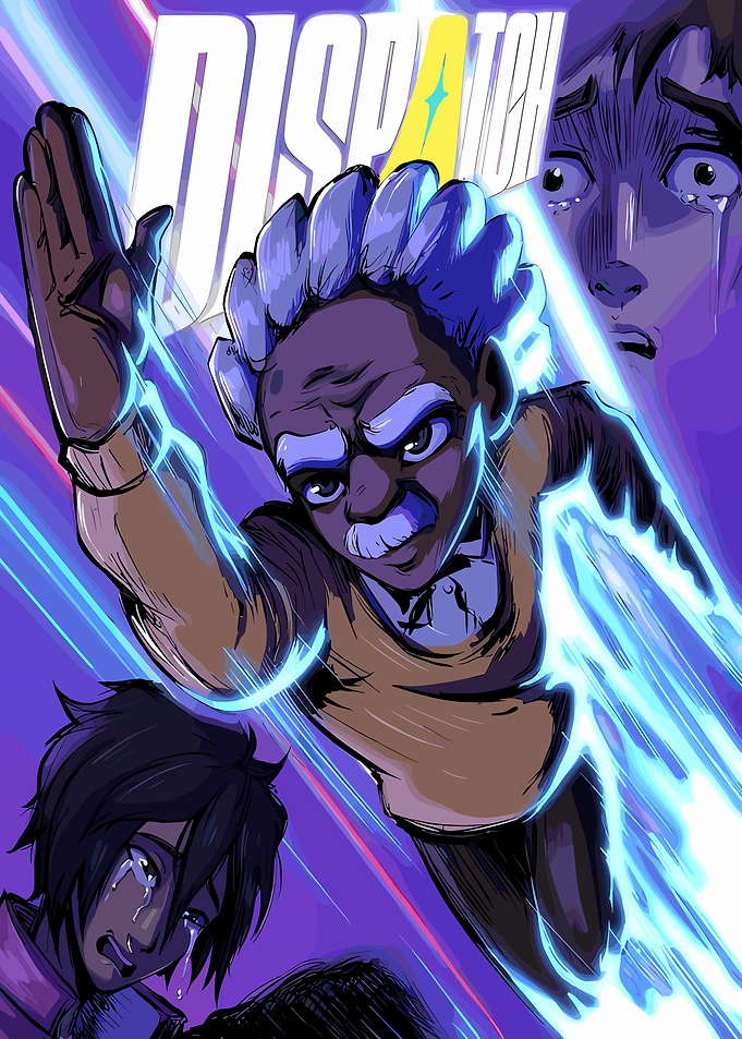 Dispatch Comic Book Cover Art