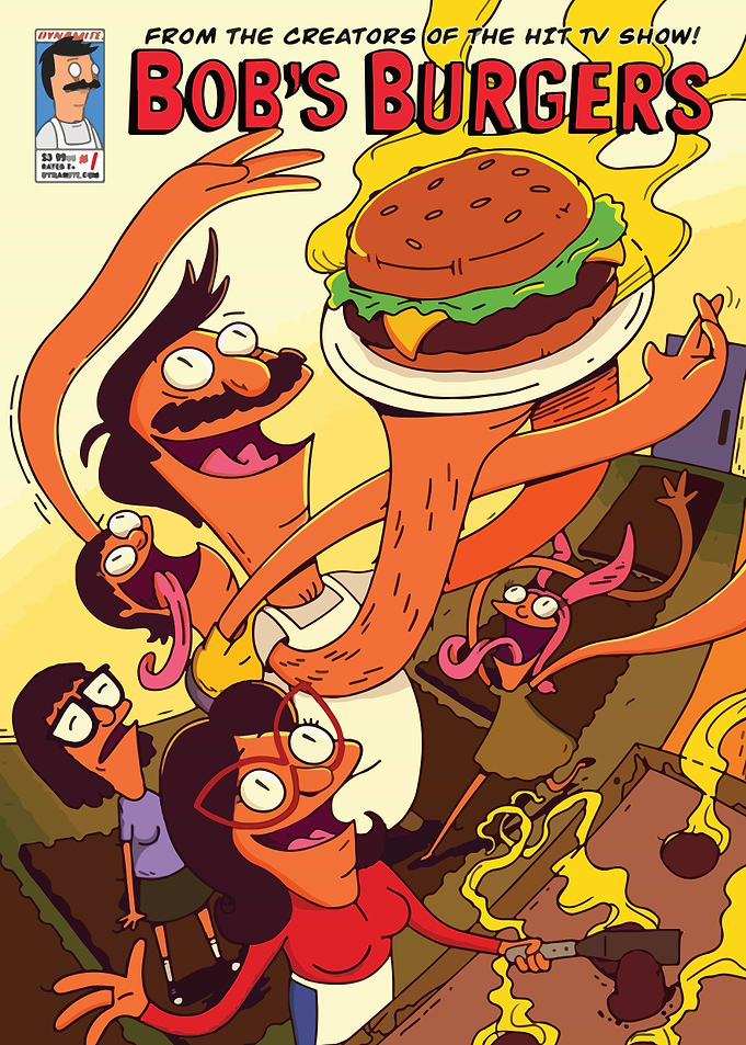 Bob's Burgers Comic Book Cover